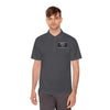 Unity & Strength Men’s Sport Polo — Small “UNITY” Patch Chest Logo by Tristan’s Treehouse