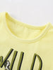 Children's Wild Crocodile Graphic Short Sleeve T-Shirt by Simply Love