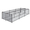 Beacon Athletics TUFFframe Modular Outdoor Batting Cage - 70'Long Double