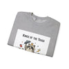 Kings of the Trash Raccoon Sweatshirt | trash panda, raccoon doodle by Tristan’s Treehouse