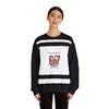 Weird Cupid Graphic Sweatshirt | quirky heart shirt, chaotic love design by Tristan’s Treehouse