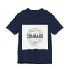 Courage Minimal Wordcloud Tee | Fresh-Start Minimalism, New Page Apparel by Tristan’s Treehouse