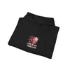 Distressed Heart Collage Hoodie | soft grunge, punk heart design by Tristan’s Treehouse