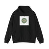 Handwritten Peace Doodle Hoodie | sketch aesthetic, hand drawn message by Tristan’s Treehouse