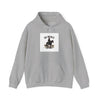 No Mercy Cowboy Skull Hoodie | western skull art, gothic Americana by Tristan’s Treehouse