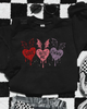 Bat hearts sweatshirt by Madness & Mayhem LLC