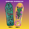 Jeff Phillips TIE DYE DEMON Limited Edition, HAND-PAINTED Deck (1 of 20) (PRE-ORDER, APRIL 2027) by Brand-X Skateboards