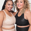 Metallic Cheetah Active  Sports Bra