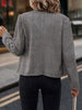 Women's Herringbone Double-Breasted Slim Jacket by FitiqueFit