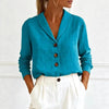 Women's Cotton-Linen Peter Pan Collar Button-Up Shirt – 6 Colors S–3XL by FitiqueFit