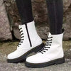 Women’s Martin Short Boots – Classic Lace-Up Ankle Boots by FitiqueFit