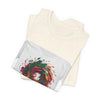 Abstract Floral Swirl Tee | Painterly Brushstroke Apparel, Artsy Graphic Design by Tristan’s Treehouse
