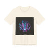 Neon Cyberpunk Skyline Tee | synthwave skyline, future city art by Tristan’s Treehouse