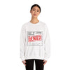 Cost of Living Status: DENIED Sweatshirt | receipt aesthetic, budget humor by Tristan’s Treehouse