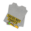 Tacos Not Tariffs Tee | political taco pun, protest typography by Tristan’s Treehouse