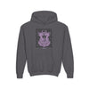 Girls Lavender Cowgirl Hooded Sweatshirt by Neon Spur