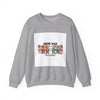 Meme War Graphic Sweatshirt, Disco Florals Retro Paisley by Tristan’s Treehouse