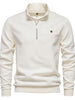 Men's Quarter Zip Long Sleeve Sweatshirt