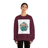 Retro Gamer Baby Crewneck Sweatshirt — Cute Arcade Controller Design by Tristan’s Treehouse
