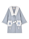 Tribal Han elements antique woolen coat