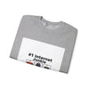 #1 Internet Junkie Sweatshirt | Top-List Ranking Graphic, List Lover Crew by Tristan’s Treehouse