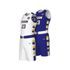 Custom Basketball Reversible Uniform - Eagle Pattern (Sublimated, Team Order) by Hoopsbasket.com