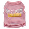 Spring And Summer Police Dog Pet Clothes Vest by My Store