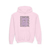 Girls Lavender Cowgirl Hooded Sweatshirt by Neon Spur