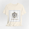 Ornate Brooch Emblem Tee | baroque print tee, vintage emblem shirt by Tristan’s Treehouse