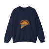 California Beach Sunset Crewneck, 70s Sunset Shirt | Retro Surf Graphic by Tristan’s Treehouse