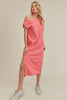 Side Slit Round Neck Sleeveless Midi Dress For Women Versatile, Chic & Comfortable for Any Occasion by Stevvex