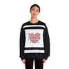 Not Your Valentine Crewneck Sweatshirt | ironic valentines, sarcastic hearts by Tristan’s Treehouse