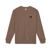 Dog Meme Nantucket Embroidered Crewneck Sweatshirt — Coastal Sealife Patch by Tristan’s Treehouse