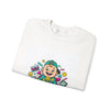 Retro Gamer Baby Crewneck Sweatshirt — Cute Arcade Controller Design by Tristan’s Treehouse