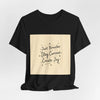Just Breathe Stay Curious Create Joy Tee | messy handwriting shirt, doodle text design by Tristan’s Treehouse