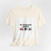 #1 Internet Junkie Tee | list lover shirt, top ten graphic merch by Tristan’s Treehouse