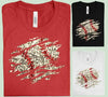 Faux Glitter Baseball Graphic Tee by Anchored Grace Boutique
