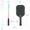 Luzz Candy Cannon Mad Pickler Edition Pickleball Paddle & Cover by The Mad Pickler