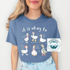 It Is Okay to Duck T-Shirt - Crafted In-House Cotton Tee | Everyday Customs Co. by Everyday Customs Co.