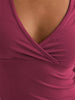 Elegant Wrap V-Neck Slim Fit T-Shirt by Simply Love