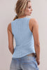 V-Neck Ribbed Tank