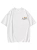 Men's Plus Size Floral Pocket Embroidered Casual T-Shirt by Simply Love