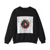 Painterly Abstract Floral Swirl Sweatshirt | artsy brushstroke apparel by Tristan’s Treehouse