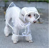 1Pc Transparent Waterproof Dog Clothes Transparent Rain Coat Pet Clothes Puppy Raincoat Hoody Clothing For Dogs by My Store