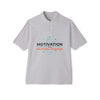 Motivation Is a Universal Language Polo — Tristan's Treehouse Men's Piqué by Tristan’s Treehouse