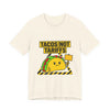Tacos Not Tariffs Tee | political taco pun, protest typography by Tristan’s Treehouse