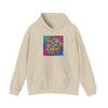 SWEET SWEET REPEAT Hoodie | slogan & glitch graphic, meme phrase by Tristan’s Treehouse