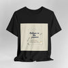 Believe in the Process T‑Shirt | note to self shirt, post‑it note design by Tristan’s Treehouse