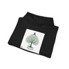 Handwritten Tree Doodle Hoodie | sketch aesthetic, handwritten message apparel by Tristan’s Treehouse