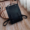 Leather ladies backpack